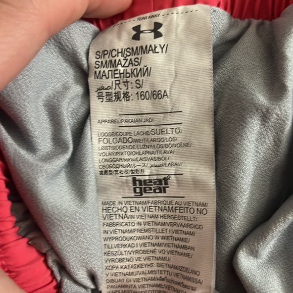 Pink & Gray Under Armour Shorts - Picture 5 of 6